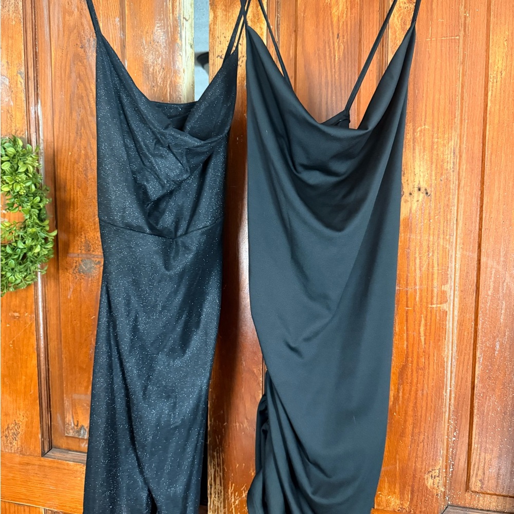 SHEIN Black Curve Bodycon Dresses - 2 dresses